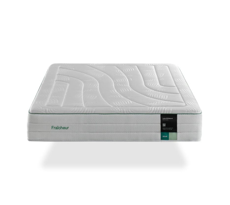matelas fraicheur sur un fond blanc - place de la literie