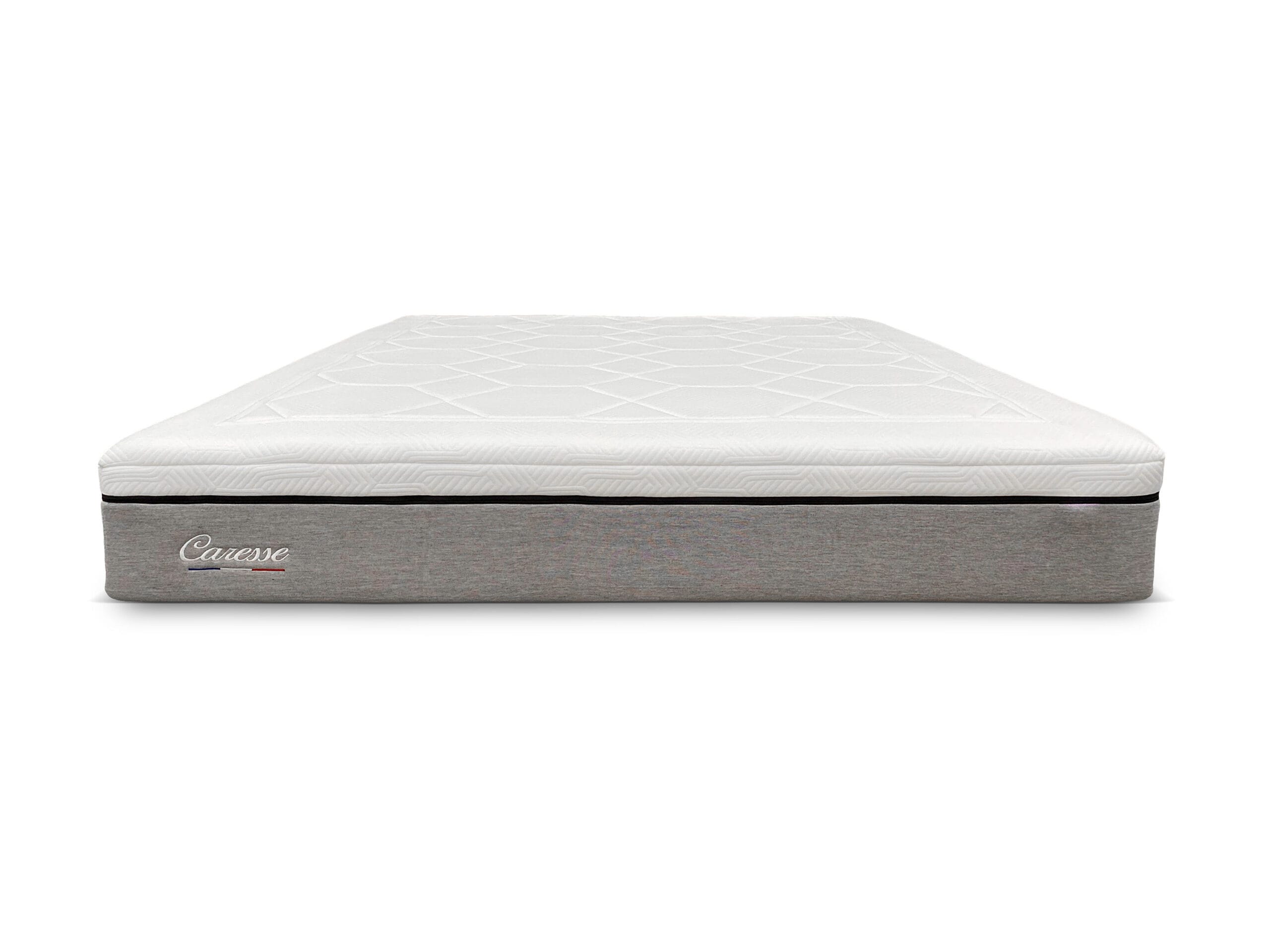 vue de face du Matelas caresse disponible chez place de la literie