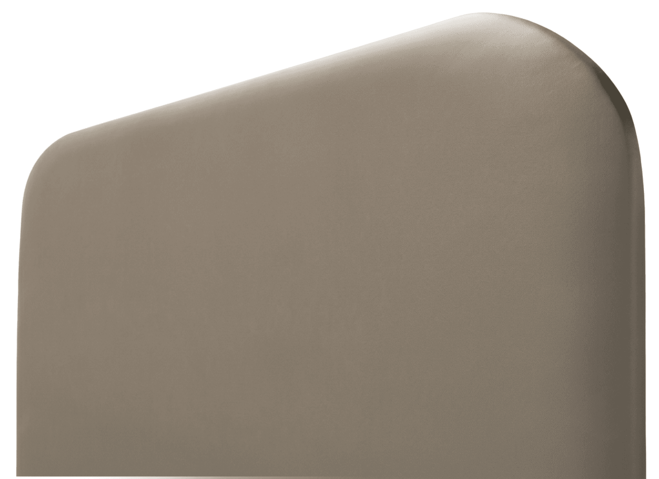zoom sur la tete de lit beige disponible chez place de la literie